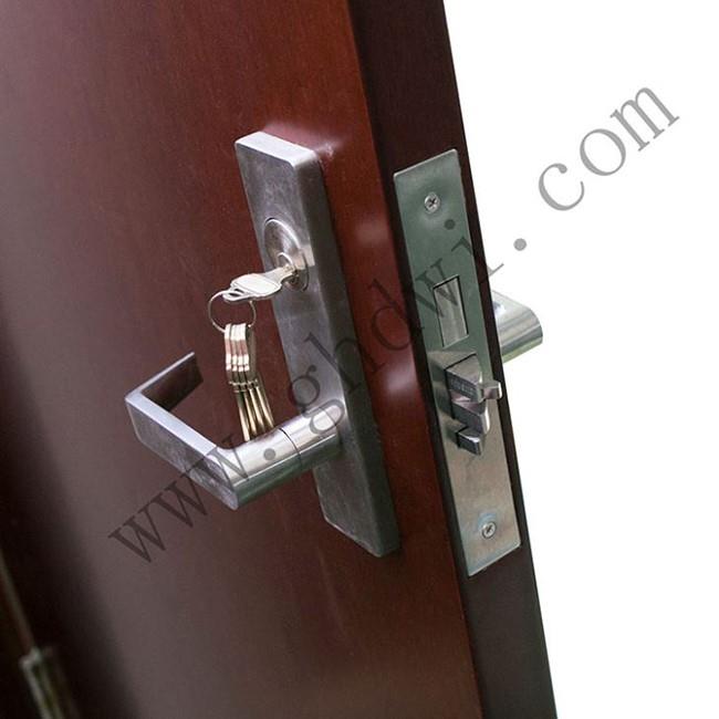 Wooden Fire Rated Door With 6 Panels